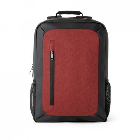 11118. Mochila para notebook 15.6''  em 600D de alta densidade e poli&eacute;ster 600D imperme&aacute;vel - Vermelho