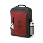 11118. Mochila para notebook 15.6''  em 600D de alta densidade e poli&eacute;ster 600D imperme&aacute;vel - Vermelho