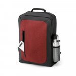 11118. Mochila para notebook 15.6''  em 600D de alta densidade e poli&eacute;ster 600D imperme&aacute;vel - Vermelho