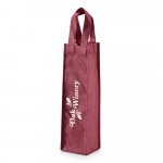 BAIRD. II Sacola em non-woven para 1 garrafa (80 g/m&sup2;) - Bord&ocirc;
