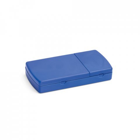 11129. Porta comprimidos com tampa - Azul