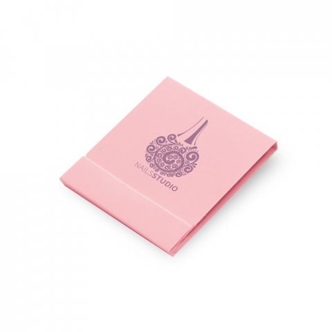 11132. Conjunto de 6 lixas - Rosa claro