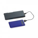 11133. Bateria port&aacute;til com ecr&atilde; touch e indicador de carga 4.000 mAh - Azul