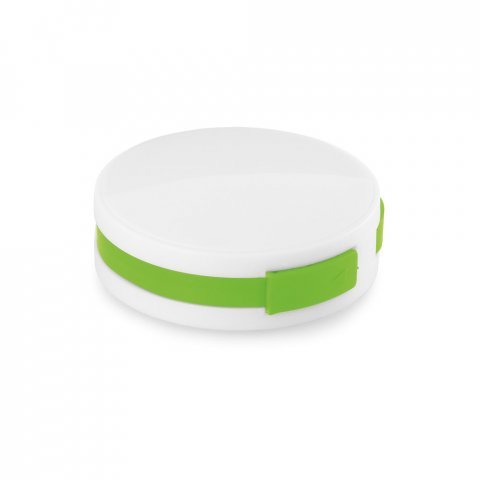11134. Hub USB 2 em ABS - Verde claro