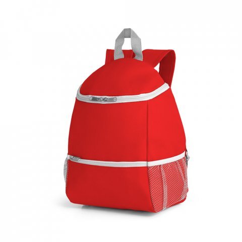 11136. Cooler. Mochila t&eacute;rmica 10 L em 600D - Vermelho