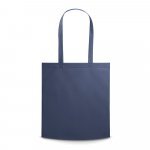 SALVADOR. Sacola em non-woven (80 g/m&sup2;) termo-selado com al&ccedil;as - Azul