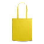 SALVADOR. Sacola em non-woven (80 g/m&sup2;) termo-selado com al&ccedil;as - Amarelo