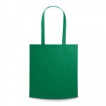 SALVADOR. Sacola em non-woven (80 g/m&sup2;) termo-selado com al&ccedil;as - Verde