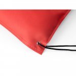 GALWAY. Sacola tipo mochila em non-woven (80 g/m&sup2;) termo-selado - Vermelho
