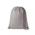 GALWAY. Sacola tipo mochila em non-woven (80 g/m&sup2;) termo-selado - Cinza
