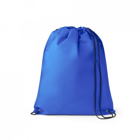 GALWAY. Sacola tipo mochila em non-woven (80 g/m&sup2;) termo-selado - Azul royal