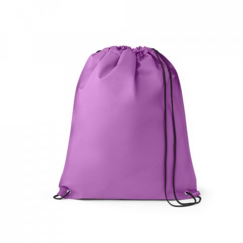 GALWAY. Sacola tipo mochila em non-woven (80 g/m&sup2;) termo-selado - Roxo