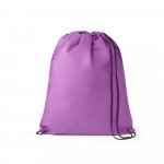 GALWAY. Sacola tipo mochila em non-woven (80 g/m&sup2;) termo-selado - Roxo