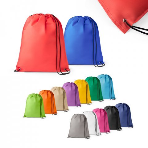 GALWAY. Sacola tipo mochila em non-woven (80 g/m&sup2;) termo-selado