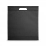 SHIRAZ. Sacola em non-woven (80 g/m&sup2;) termo-selado - Preto