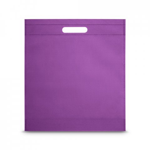 SHIRAZ. Sacola em non-woven (80 g/m&sup2;) termo-selado - Roxo