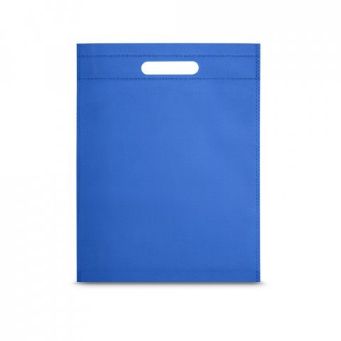 RENNES. Sacola em non-woven (80 g/m&sup2;) termo-selado - Azul royal