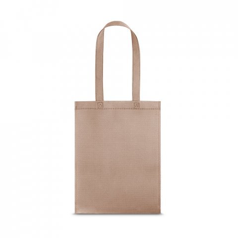 GOA. Sacola em non-woven (80 g/m&sup2;) termo-selado - Bege