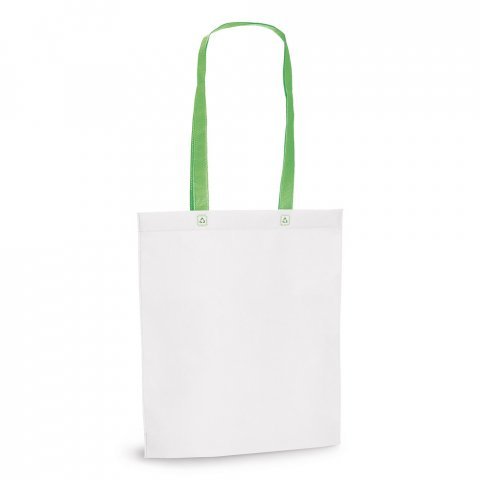 RECIFE. Sacola em non-woven (80 g/m&sup2;) termo-selado - Verde claro