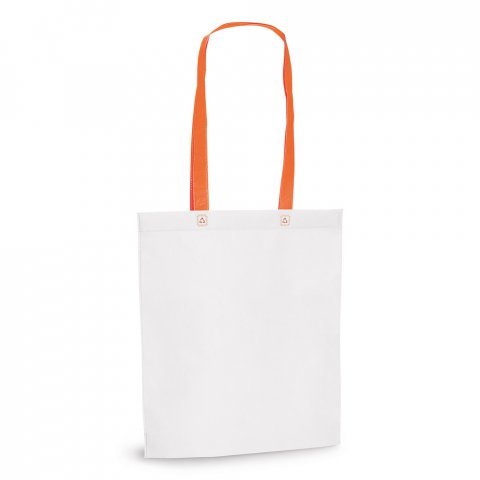 RECIFE. Sacola em non-woven (80 g/m&sup2;) termo-selado - Laranja