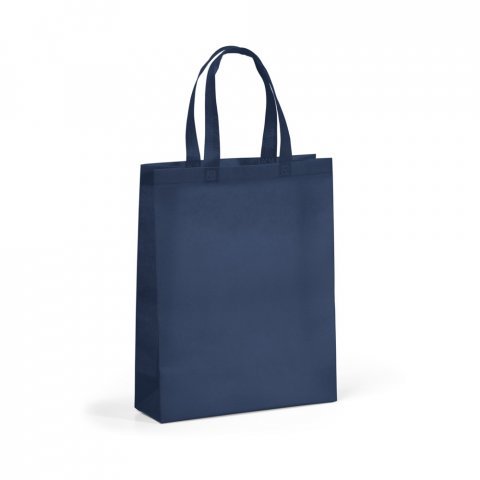 PALMAS. Sacola em non-woven (80 g/m&sup2;) termo-selado - Azul