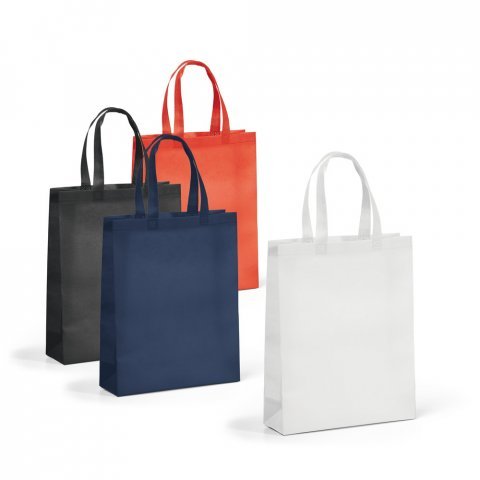 PALMAS. Sacola em non-woven (80 g/m&sup2;) termo-selado