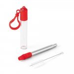 RAYSSA. Conjunto de canudo - Vermelho