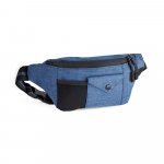 28062. Bolsa de cintura em 300D - Azul