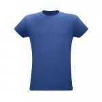 PAPAYA. Camiseta unissex de corte regular - Azul royal