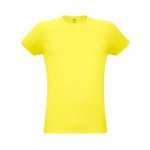 PAPAYA. Camiseta unissex de corte regular - Amarelo lim&atilde;o