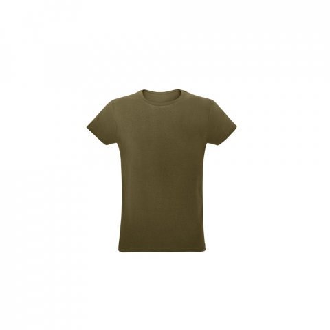 PAPAYA. Camiseta unissex de corte regular - Verde tropa