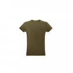 PAPAYA. Camiseta unissex de corte regular - Verde tropa