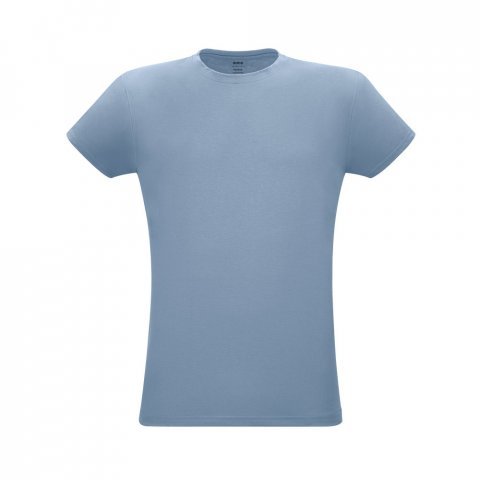 PAPAYA. Camiseta unissex de corte regular - Azul pastel