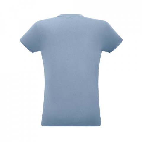 PAPAYA. Camiseta unissex de corte regular - Azul pastel