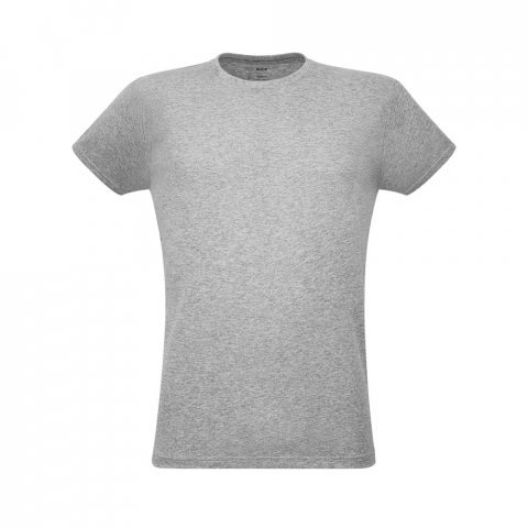 PAPAYA. Camiseta unissex de corte regular - Cinza claro mesclado