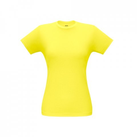 PAPAYA WOMEN. Camiseta feminina - Amarelo lim&atilde;o