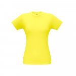 PAPAYA WOMEN. Camiseta feminina - Amarelo lim&atilde;o