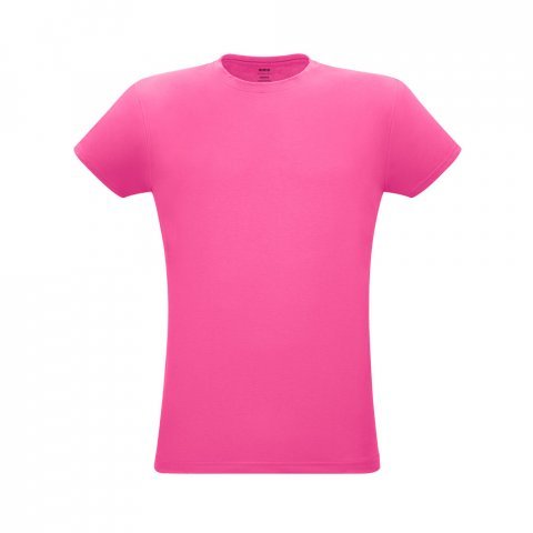 AMORA. Camiseta unissex de corte regular - Rosa