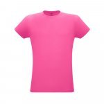 AMORA. Camiseta unissex de corte regular - Rosa