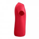 AMORA. Camiseta unissex de corte regular - Vermelho