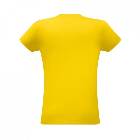 AMORA. Camiseta unissex de corte regular - Amarelo