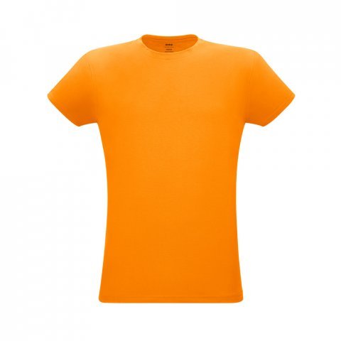 AMORA. Camiseta unissex de corte regular - Laranja