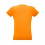 AMORA. Camiseta unissex de corte regular - Laranja