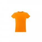 AMORA. Camiseta unissex de corte regular - Laranja