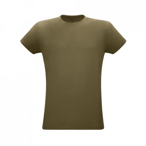 AMORA. Camiseta unissex de corte regular - Verde tropa