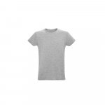 AMORA. Camiseta unissex de corte regular - Cinza claro mesclado
