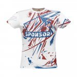AMORA WH. Camiseta unissex de corte regular - Branco