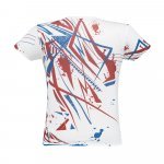 AMORA WH. Camiseta unissex de corte regular - Branco