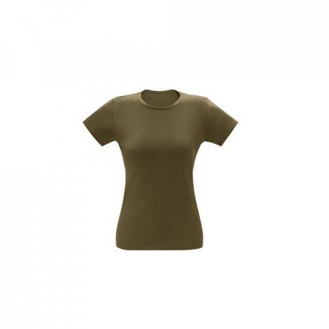 AMORA WOMEN. Camiseta feminina - Verde tropa