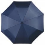 MURIEL. Guarda-chuva em poli&eacute;ster dobr&aacute;vel com lanterna na pega - Azul